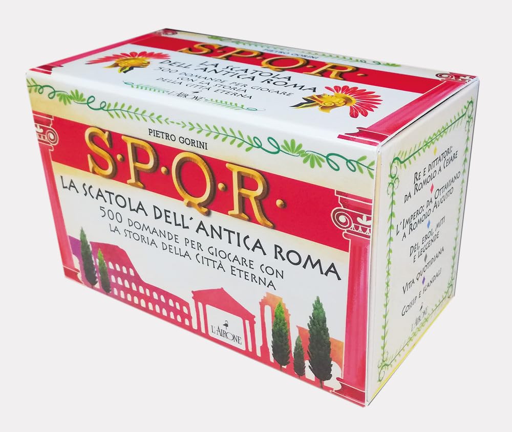 S.P.Q.R. La Scatola Dell'antica Roma. 500 Domande Per Giocare Con La Storia Della Città Eterna - 4
