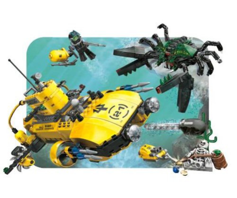 Amazon.co.jp: レゴ (LEGO) アクアレイダーズ クラブ・クラッシャー 