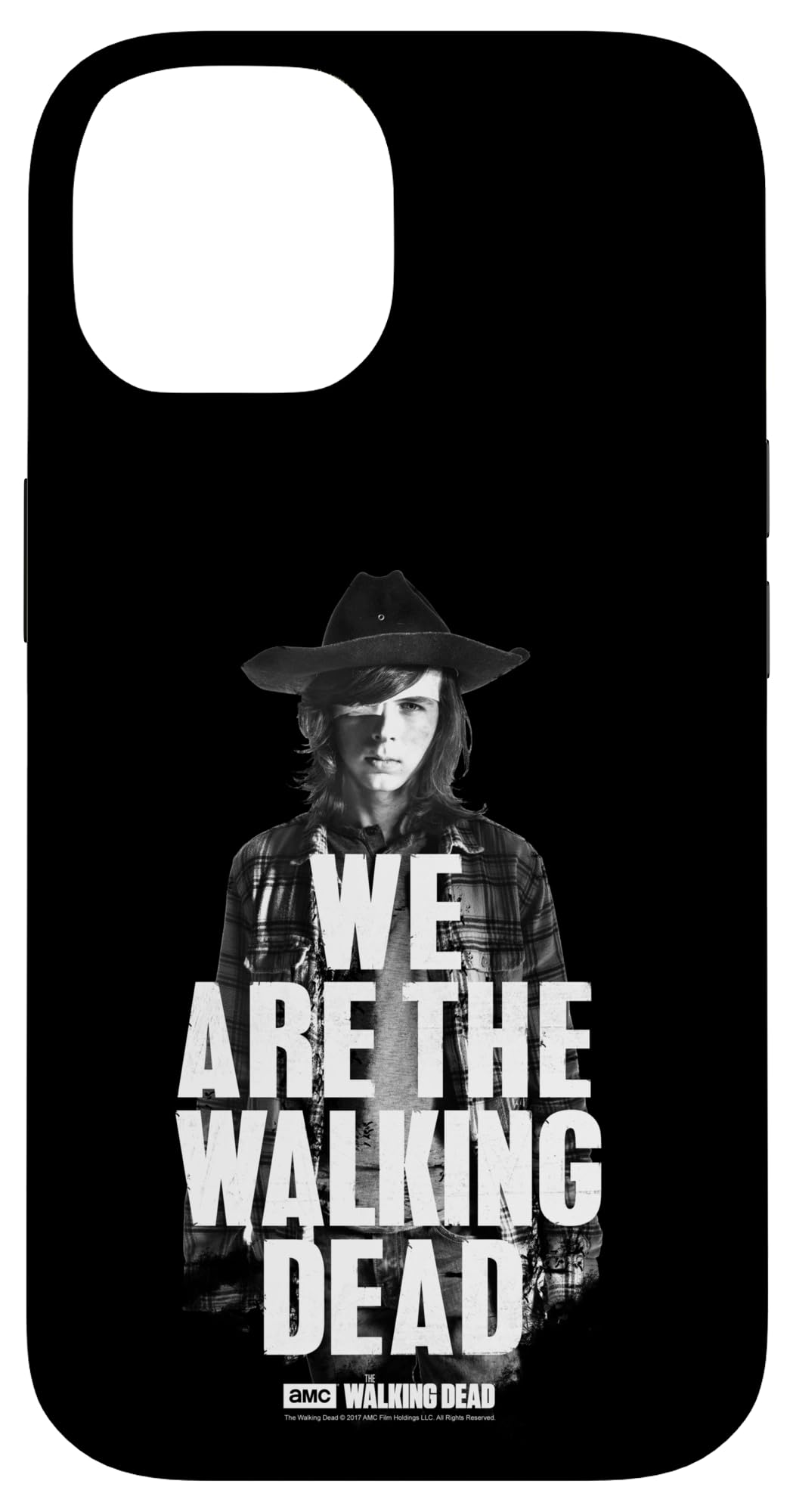 Coque iPhone 14 The Walking Dead We are The Walking Dead en silicone noir - 4