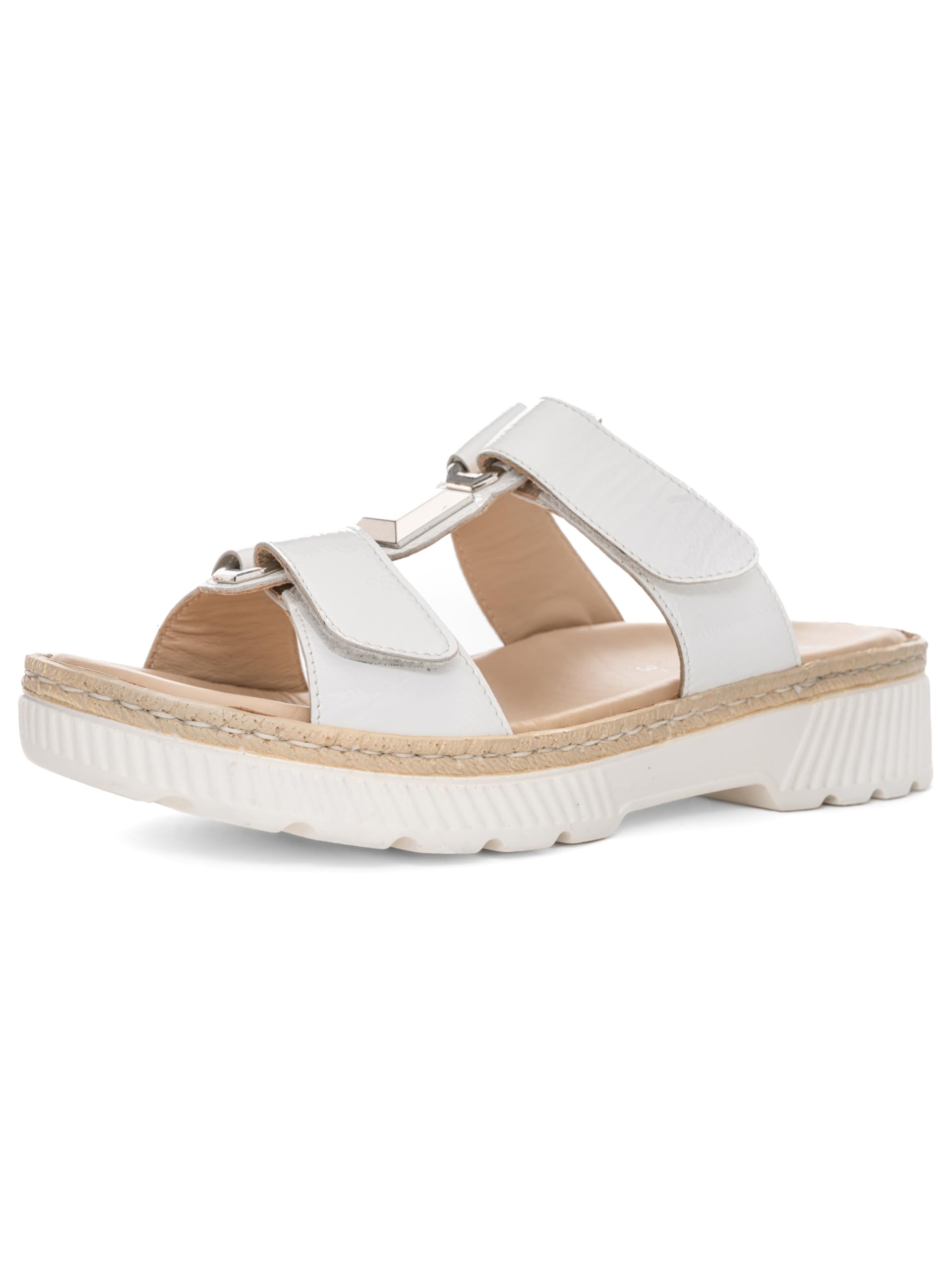ARA Women's Capri Cashmere Mules, White, 6-6.5 UK