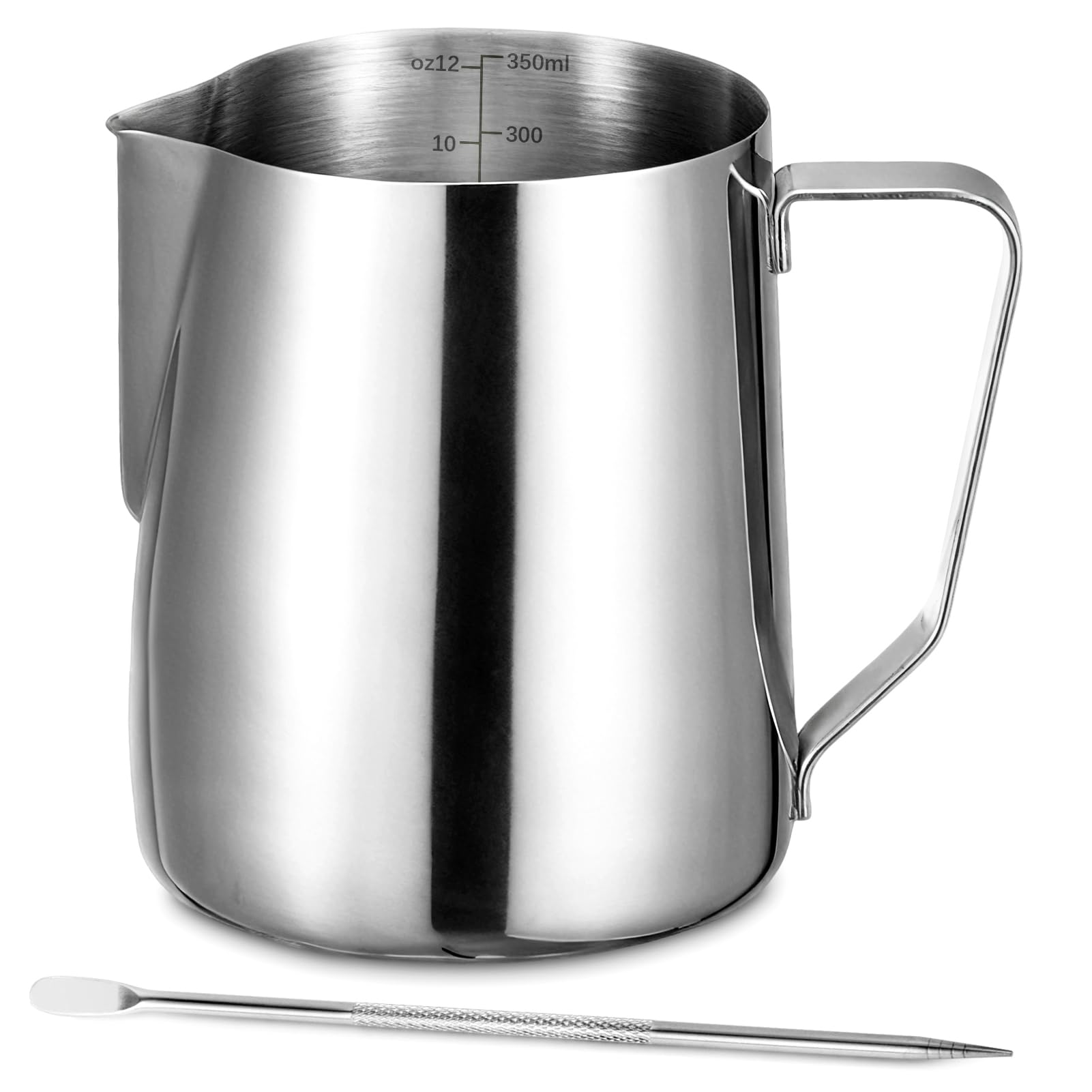 pot à lait inox 350ml barista
