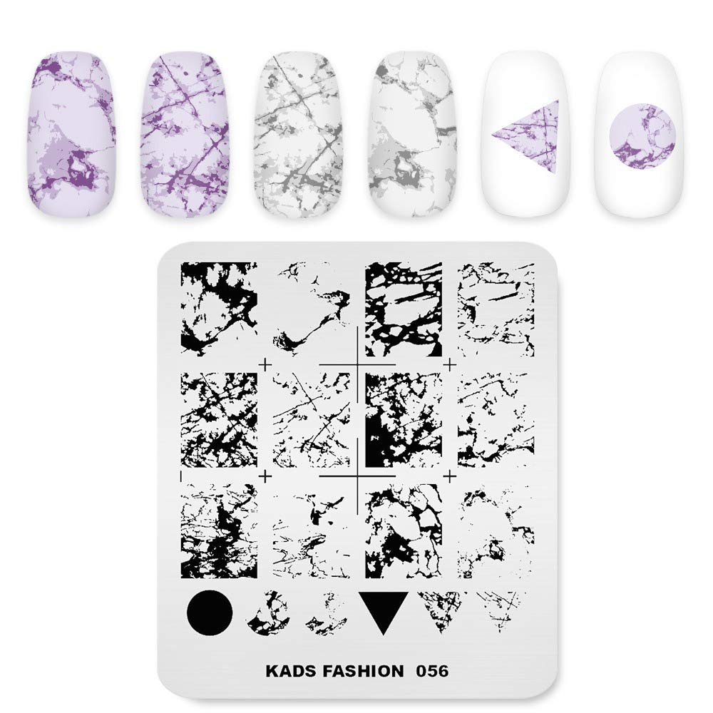 Amazon | KADS ネイルプレート スタンププレート ファッション