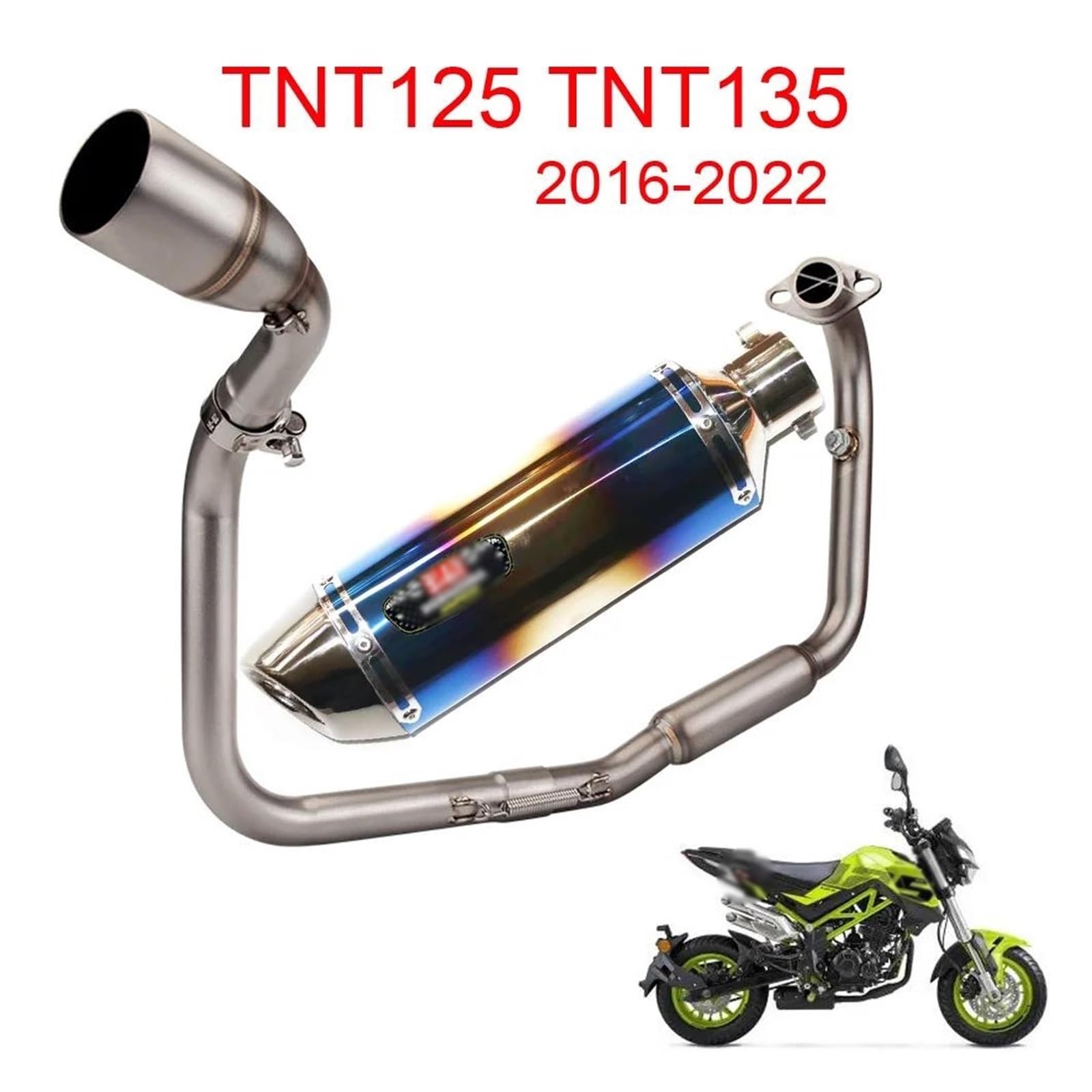 ベネリTNT125 エキゾーストパイプ＆マフラー Amazon | オートバイ エキゾーストパイプ Ninja ZX4R/4RR（2023