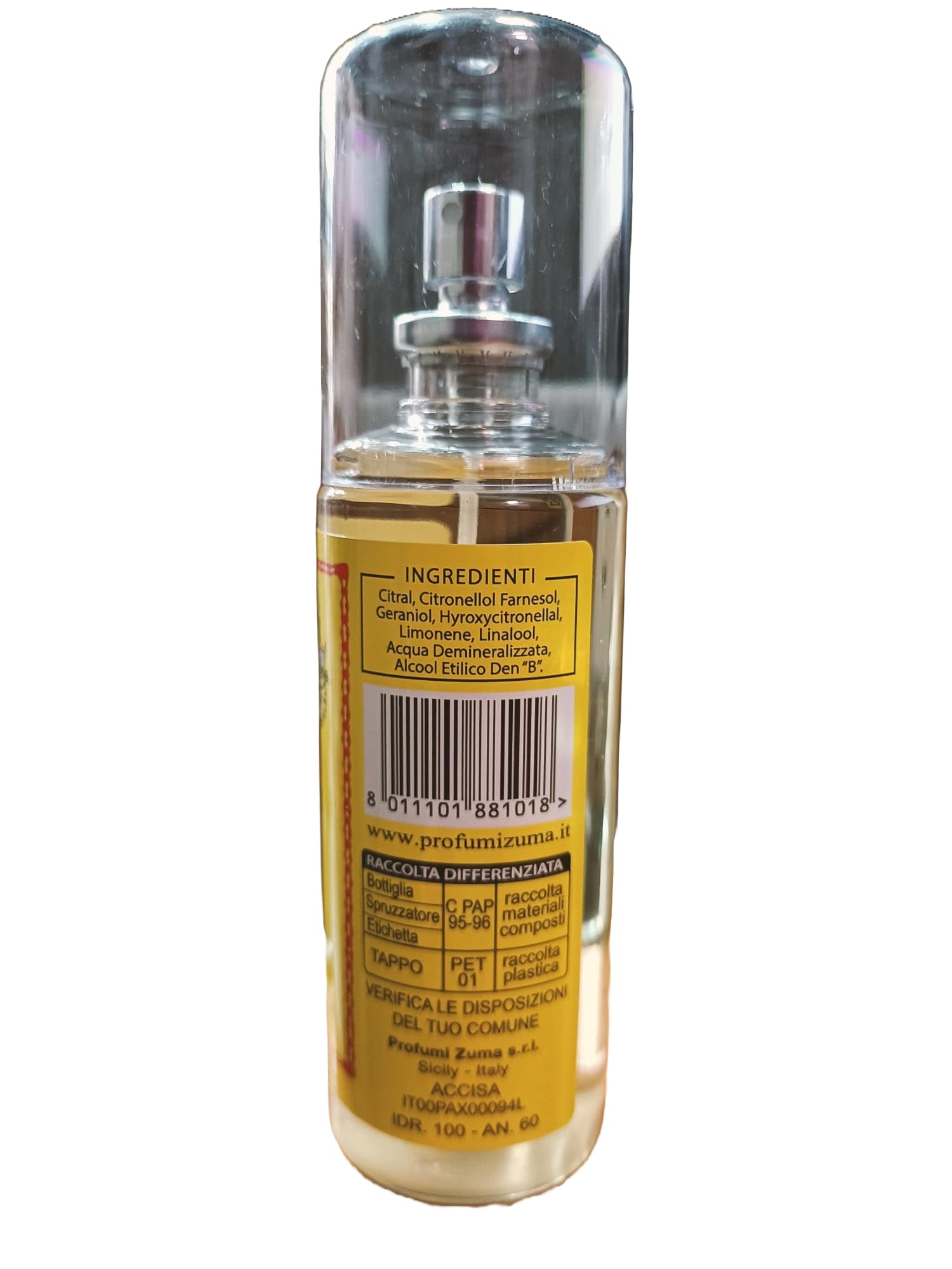 TOPJESS Colonia 125ml Zagara di Sicilia
