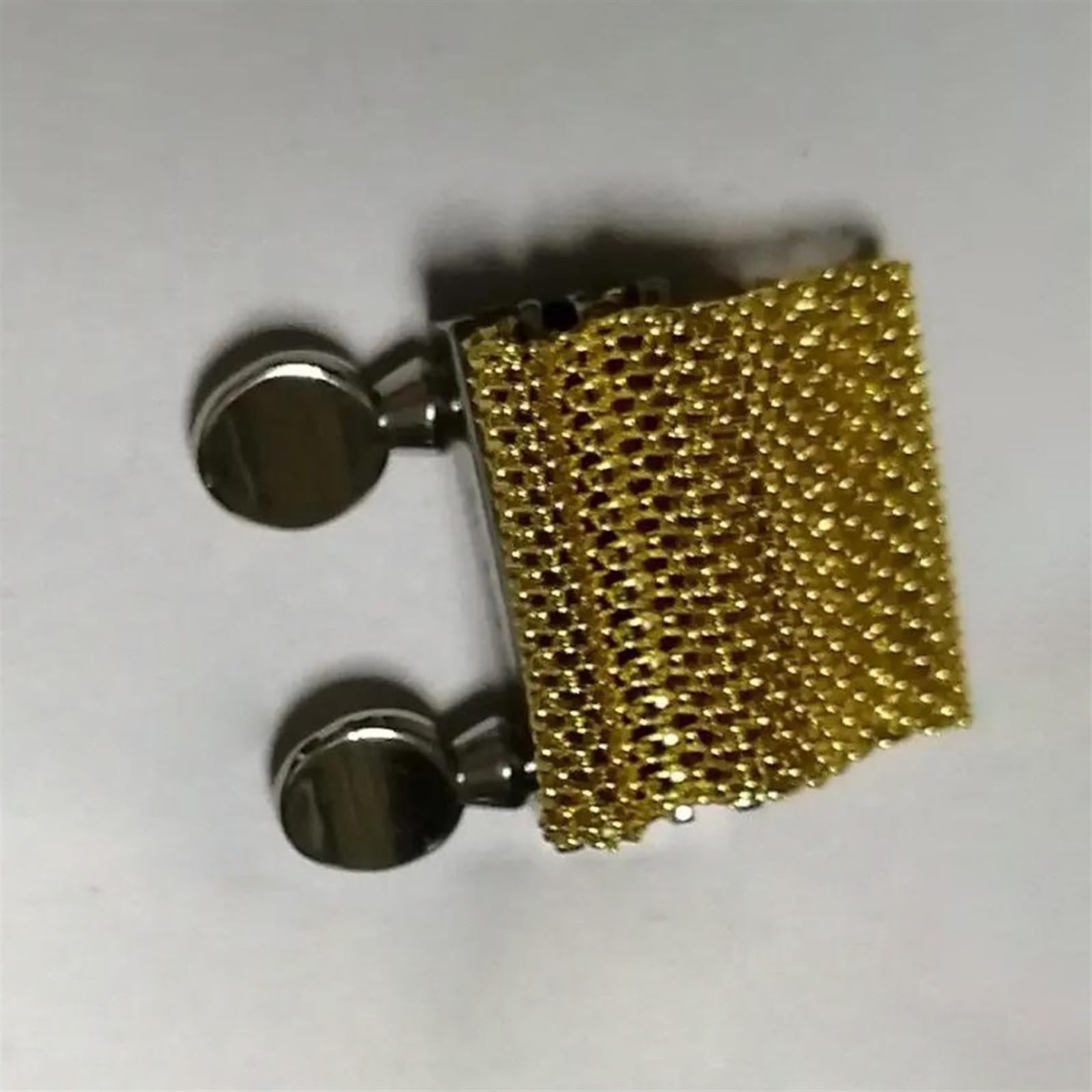 Części do Saksofonu Instrumentów Pozłacany Ustnik Do Saksofonu Z Ligaturą O Wysokim Tonie/saksofon Tenorowy/altowy Metalowy Klips Na Ustnik (Color : Tenor)