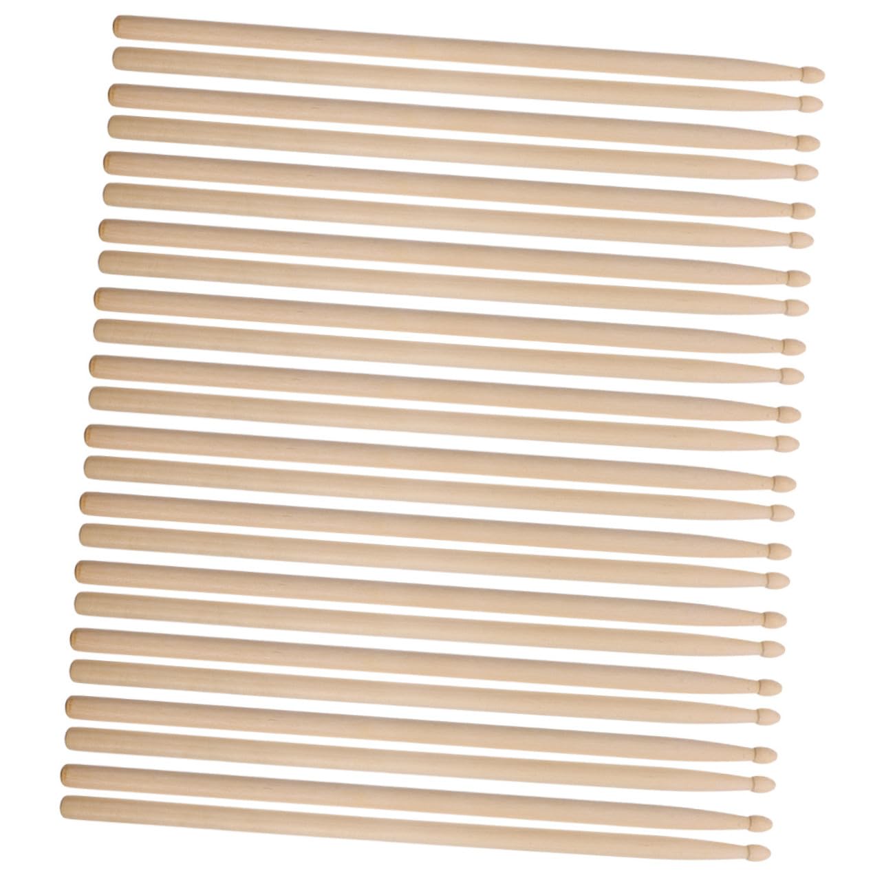 Bacchette Jazz 5a in Legno, 12 Paia, Presa Confortevole | Finitura Precisa, Design Bilanciato, Uso Versatile per Gruppi e Studi Musicali