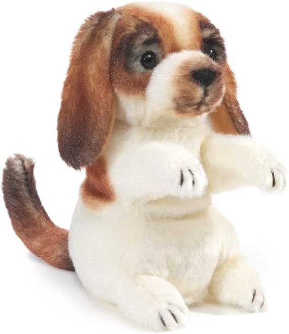 Folkmanis Mini Dog Finger Puppet