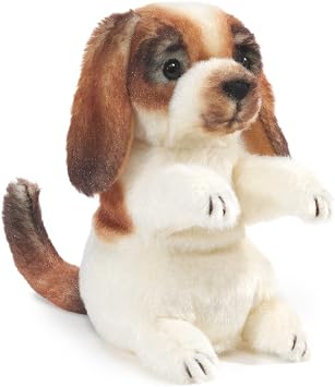 Folkmanis Mini Dog Finger Puppet