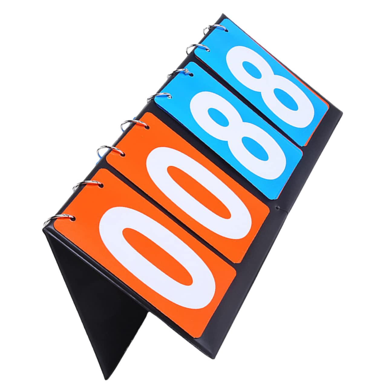 GOOHOCHY Portable Sports Scoreboard Convenient Flip Score Keeper for Basketball Tennis and Badminton Durable Safe Design for Use