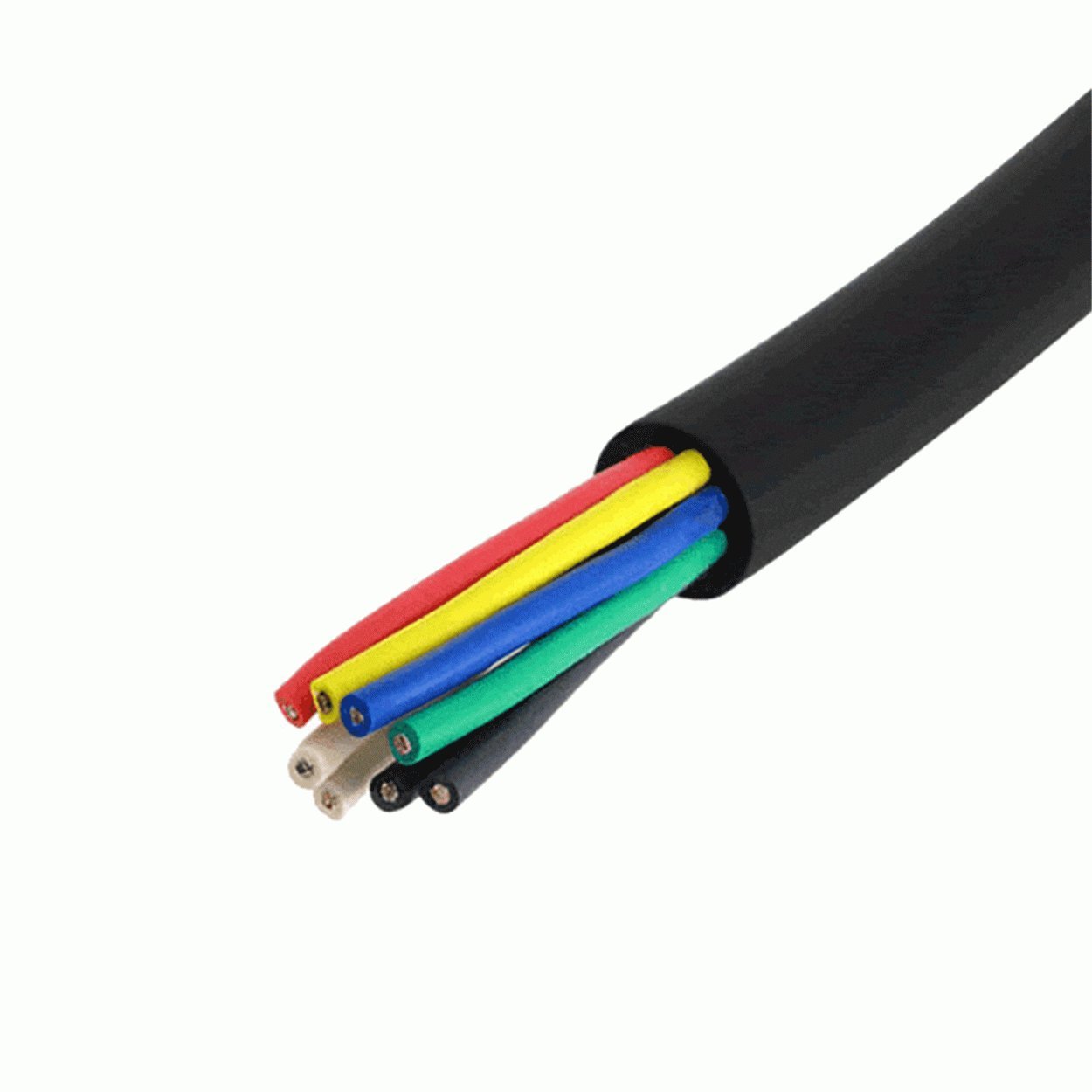 Amazon.co.jp: 太陽ケーブルテック(太陽・富士) 2PNCT 0.75sq 8芯 600V 