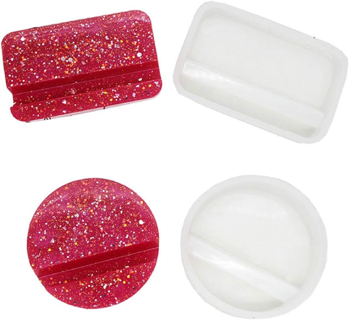 For Fun DIY Cellphone Holder Silicone Molds Mobile Phone Stand Decorative Bracket Mold Crystal Drip Glue Resin Mold Crafts