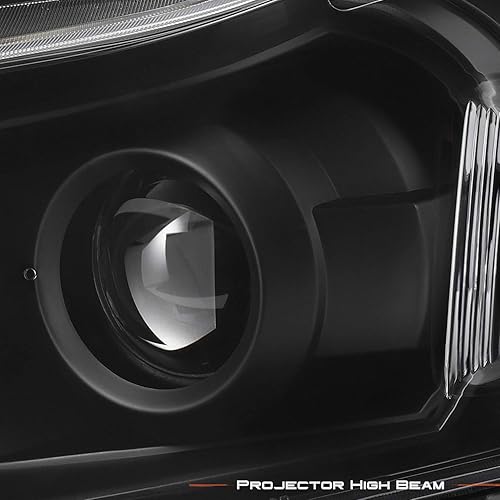 Miniatura 3 de AKKON - Para Chevy Cruze 2011, 2012, 2013, 2014, 2015, faros delanteros negros del conductor + reemplazo del lado del pasajero