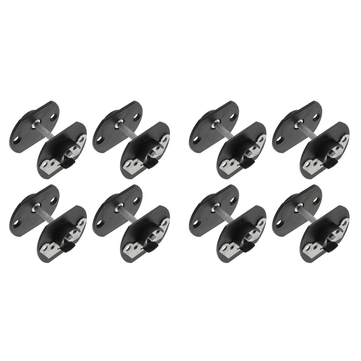 Housoutil 8 Sets Sofa Connector Sectional Furniture Connector Pin Style Replacements Part,Sofa Couch Sectional Connector Furniture Hardware Accessories