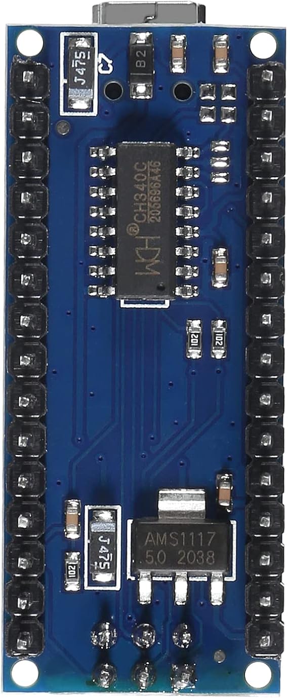 4Pcs for Nano V3.0 ATmega328P Module CH340G 5V 16M Mini USB Micro Controller Development Board with PIN Headers(Without USB Cable)