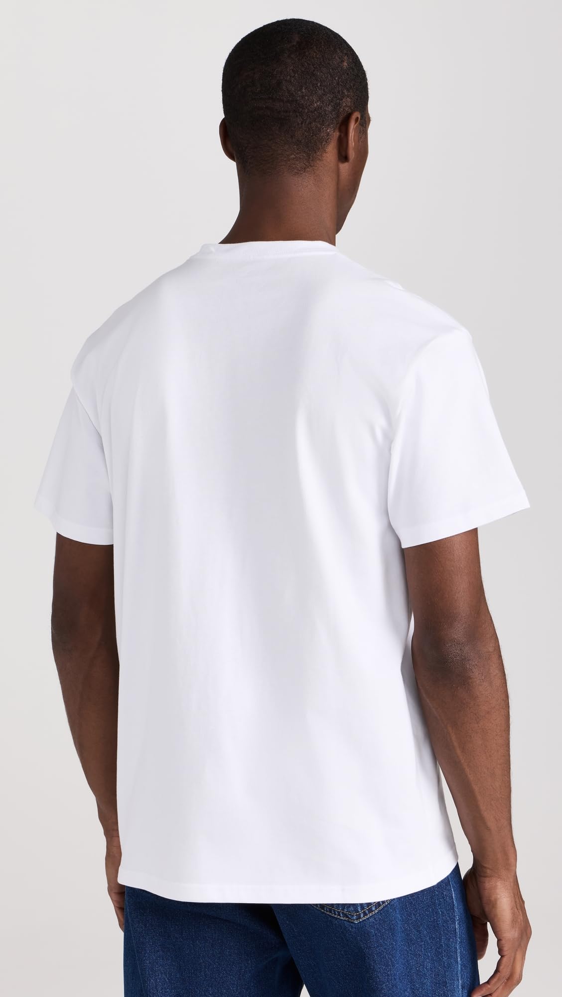 CARHARTT WIP Camiseta Blanca para Hombre con Bordado Logo