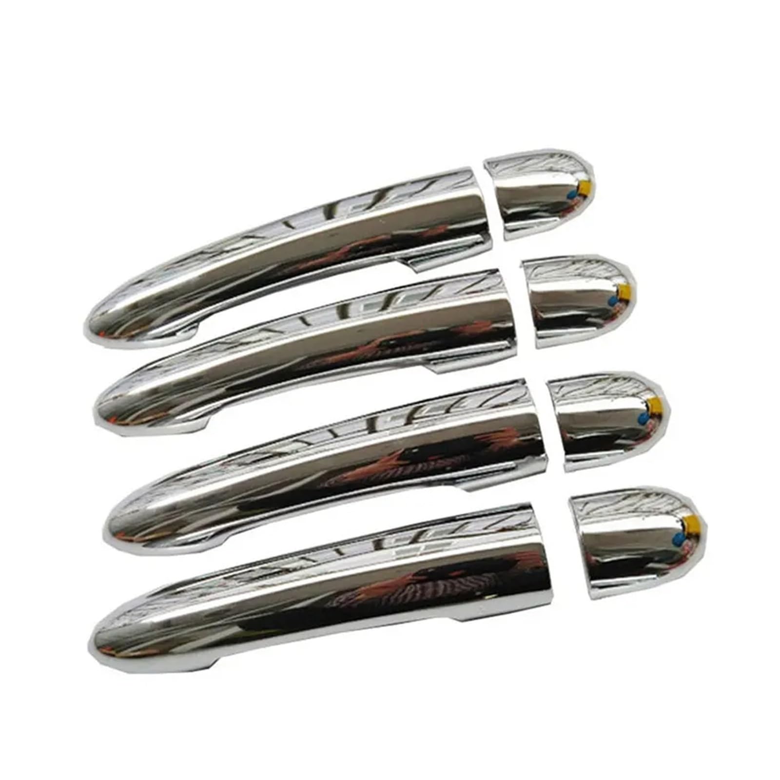 WYLWSHA Exterior Door Cover Handle Cap Car Exterior Door Handle Cover Trim for Megane for MK2 2002 2003 2004 2005 2006 2007 2008