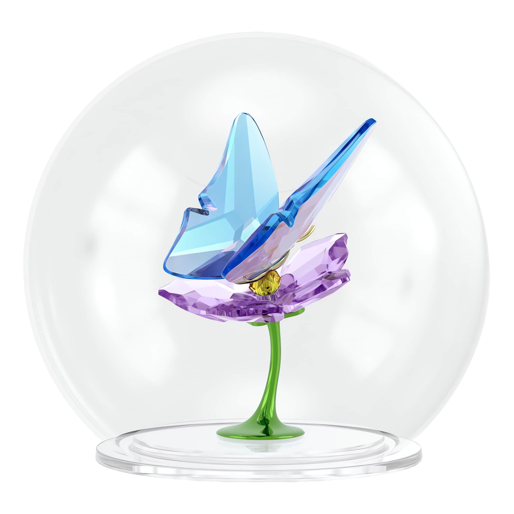 Swarovski Idyllia Glaskugel Schmetterling und Blume