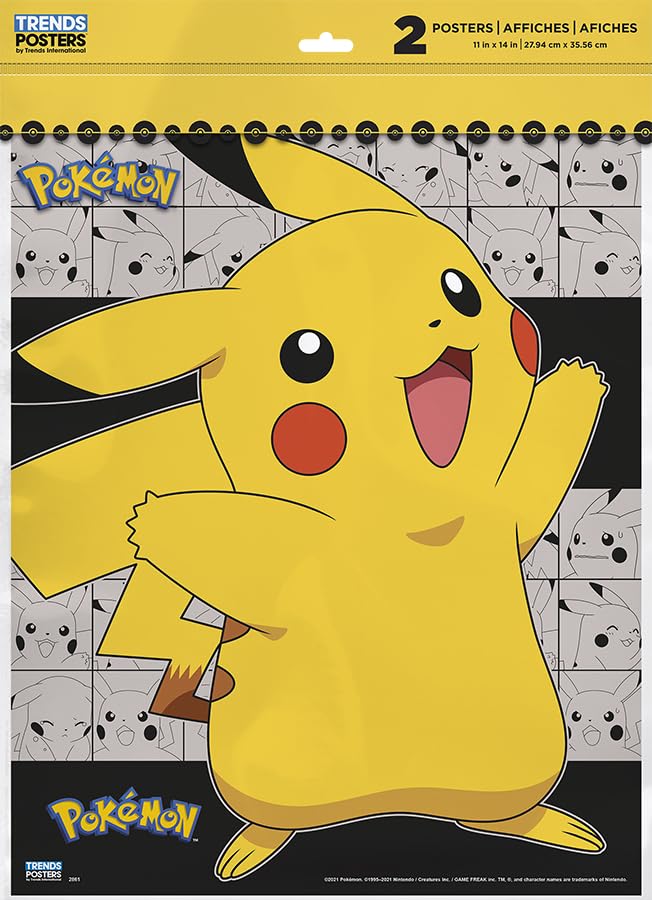 Amazon.co.jp: Trends International ポケモンポスター 11X14インチ 2