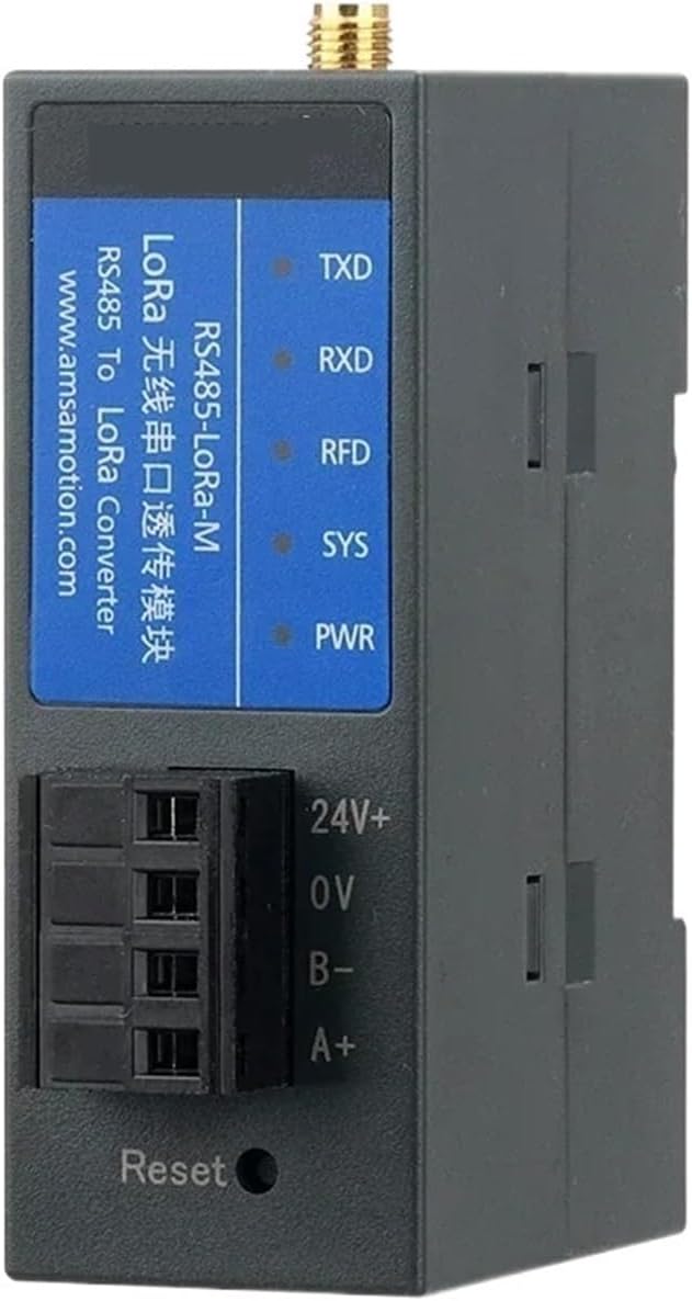 2 Pieces RS232 RS485 RS422 Ethernet to LORA Converter Wireless Modbus ...