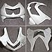 ZXMOTO Unpainted Motorcycle Fairing Kit for Kawasaki Ninja 250R 2008 2009 2010 2011 2012 EX250 EX250J ABS Plastic Bodywork Fairings