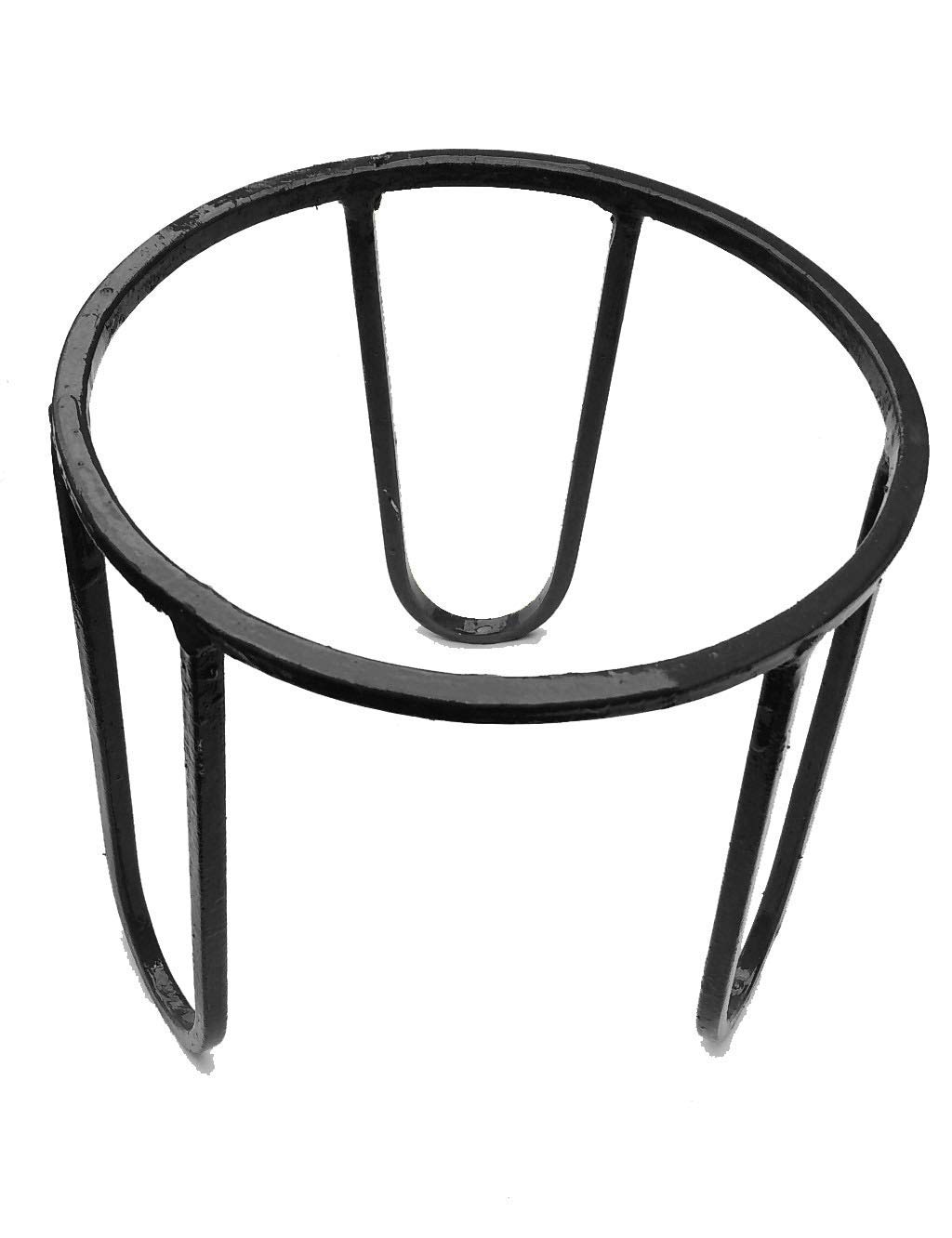 Amron Iron Matka/Planter Flower Pot Stand for Home Decor, Office, Garden, Balcony Decor, Kitchen - 7"X7"X7" Inch (Black, Pack of 3) (B09K68NCC5) Amazon Price History, Amazon Price Tracker