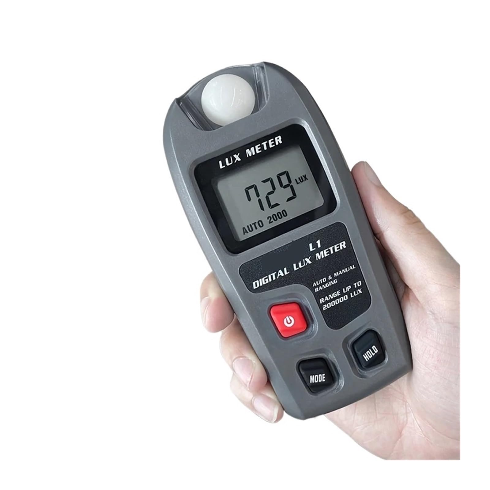 Duokon luxmètre numérique Illuminomètre DT‑73L Mini-mètre d'éclairage numérique avec écran LCD à