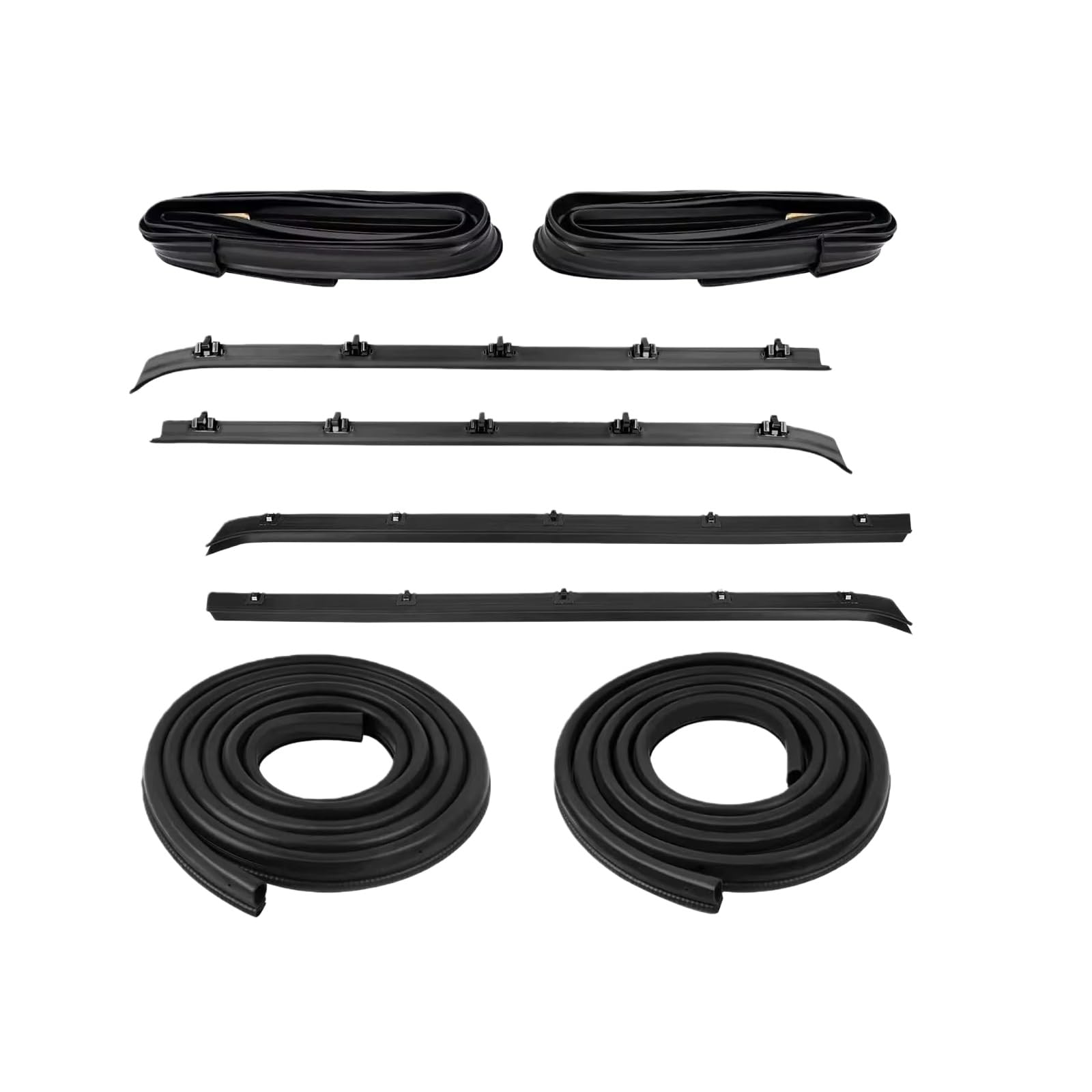 Mzxygkli One Color Car Window Weather Strip Door Window Weatherstrip Seals Set Kit Car Accessories For C10 For K10 1982-1991