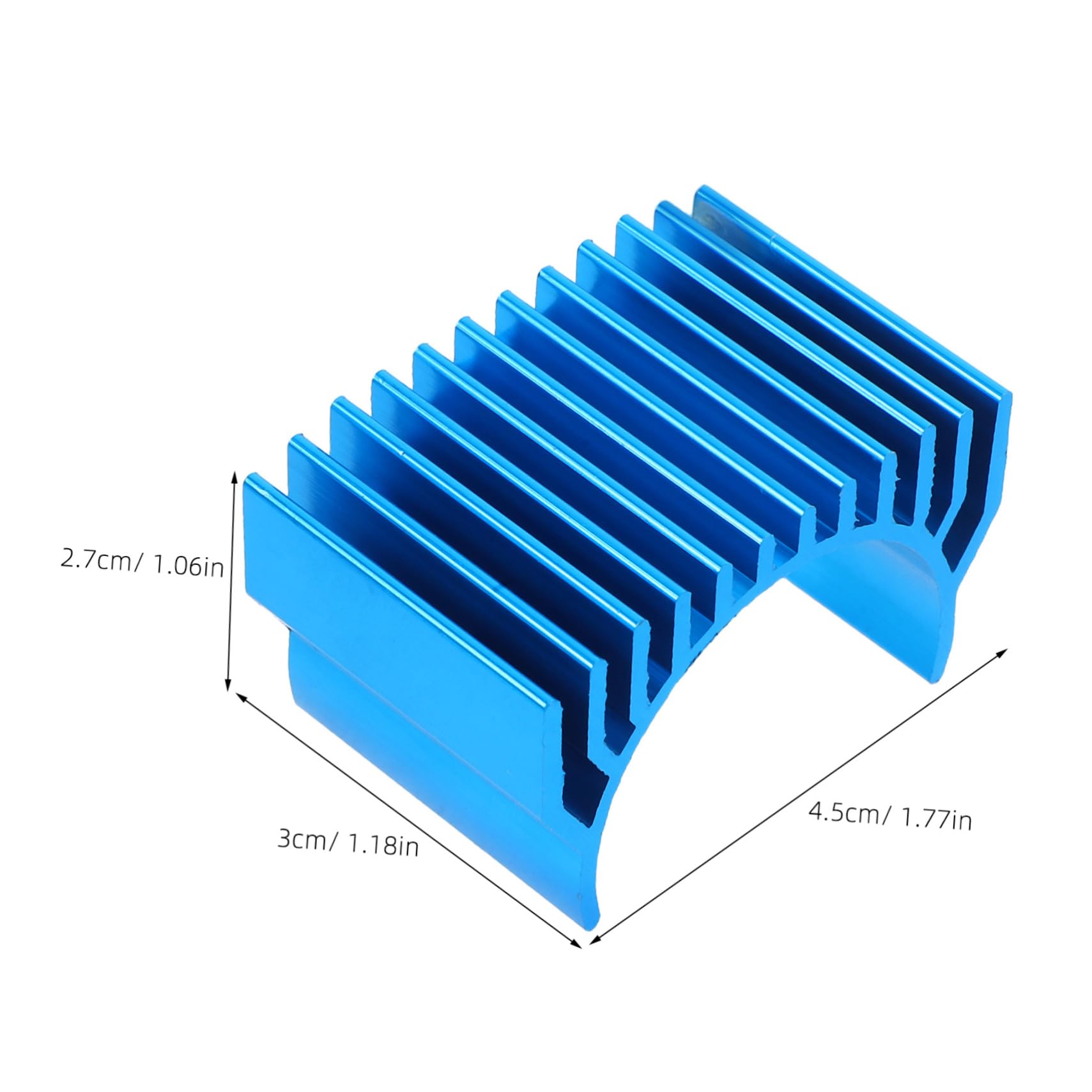 AGFELO Motor Radiator Heat Sink Spare Parts Aluminum Alloy for 540/550/580 Motors