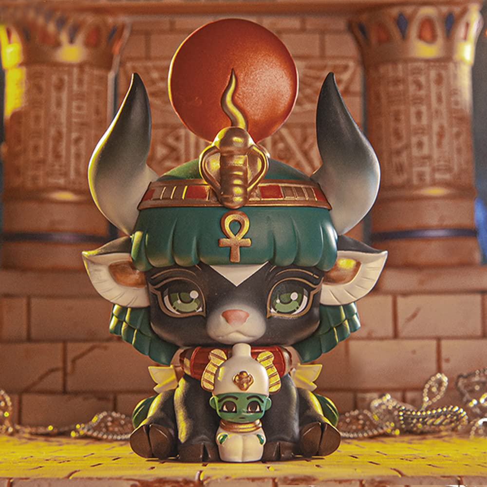 BEEMAI AARU Garden Ancient Egypt Mythology Series 2 1PC Random Design Cute Figures Desktop Ornament Collectible Toys Birthday Gifts