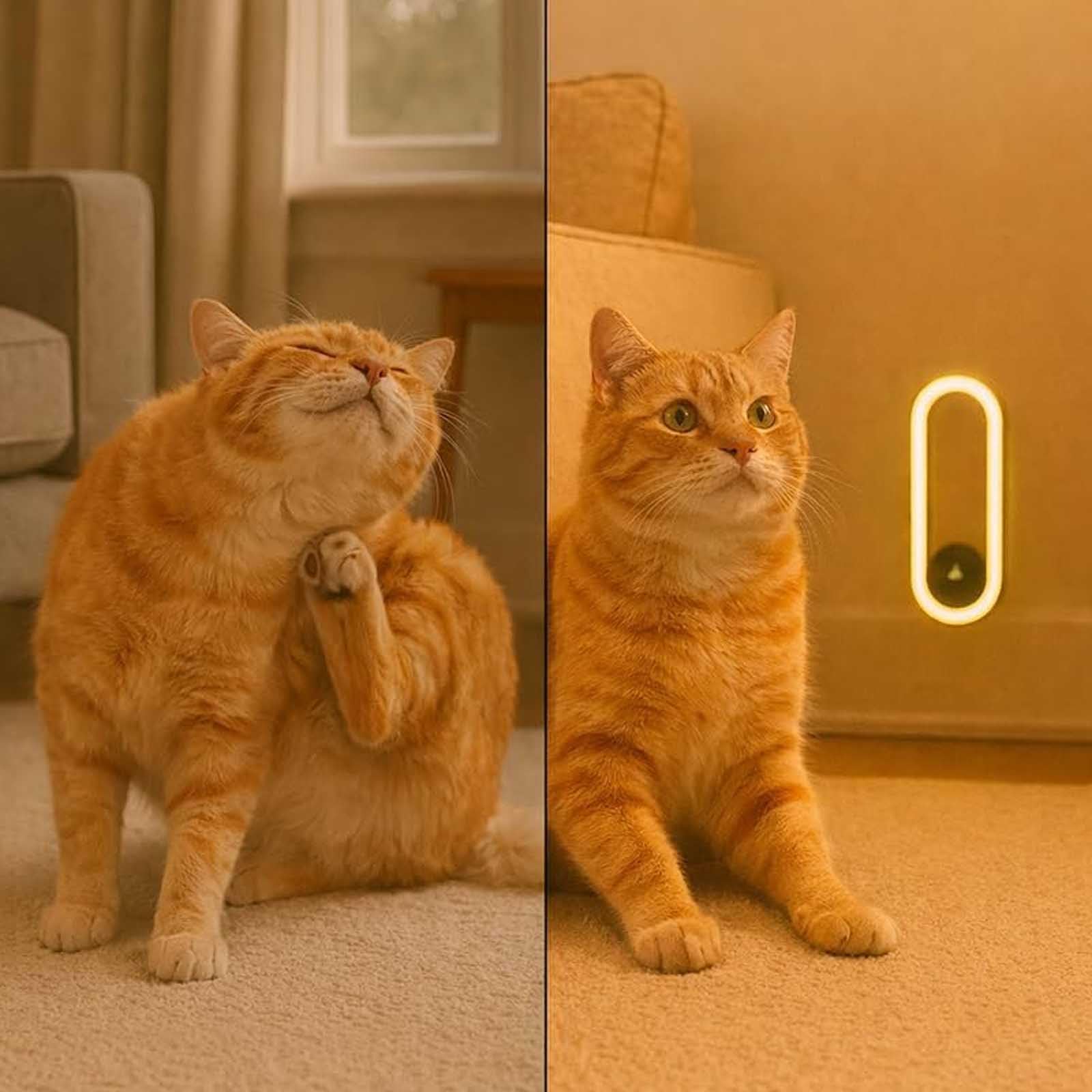 Pawshield Ultrasonic Home Guardian Cat Calmer Comfort Shield 360° per gatti protezione cani e gatti ambiente tranquillo white
