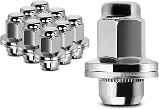 A-Premium M14-1.50 Wheel Lug Nuts Compatible with Toyota Tundra 2007-2021 Sequoia 2008-2021 Land Cruiser Lexus LX470 LX570 Front or Rear 10-PC Set
