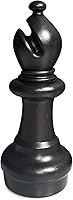 Vista 2 de MegaChess Pieza de ajedrez de plástico individual – Obispo – 10.5 pulgadas de alto – Negro o blanco – Este artículo es un componente del juego