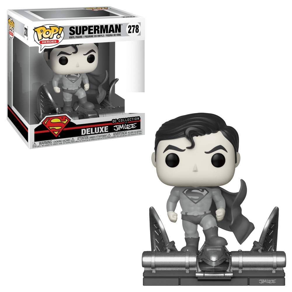 Funko Pop! Jim Lee Superman Special Black and White Edition
