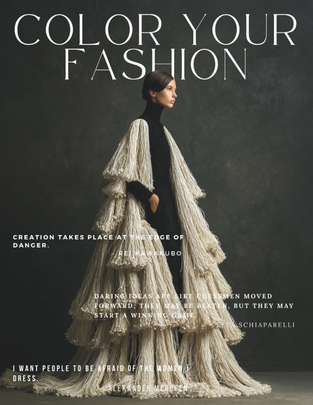 Coloring Your Fashion: Volume 54 — The Geometry of Fashion Edition: A High-Fashion Coloring Book Exploring Geometry, Shape, Structure, and Bold Couture Silhouettes Inspired by Runway and Design