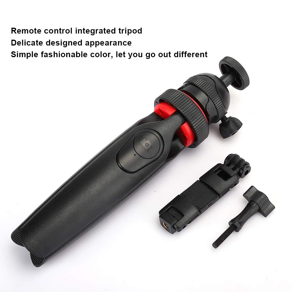 Treppiede per telefono cellulare con telecomando Bluetooth Archiviazione desktop integrata Fotocamera portatile Accessorio per treppiede con testa a sfera Trasmissione in diretta