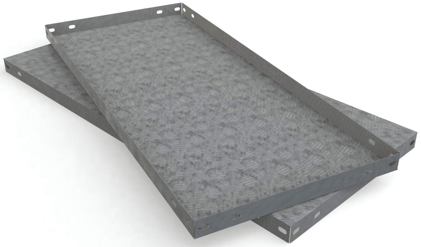 Simonrack Plateau métal galvanisé 1200 x 400 mm
