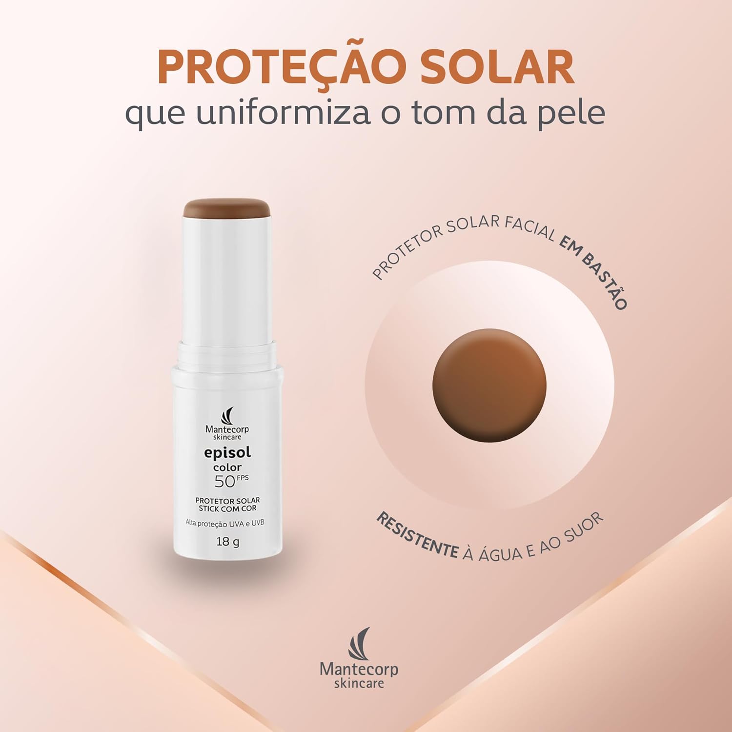 MANTECORP – Protetor Solar Facial Episol Color Stick FPS 50 – Alta Proteção UVA e UVB, Protetor Solar Bastão, Aplicação Fácil – Tom Médio – 16g em promoção! Veja a oferta e mais achadinhos de Corpo 5 Hoje é o melhor dia para comprar MANTECORP – Protetor Solar Facial Episol Color Stick FPS 50 – Alta Proteção UVA e UVB, Protetor Solar Bastão, Aplicação Fácil – Tom Médio – 16g com aquele preço maroto! Promoção! Aproveite a oferta! 5