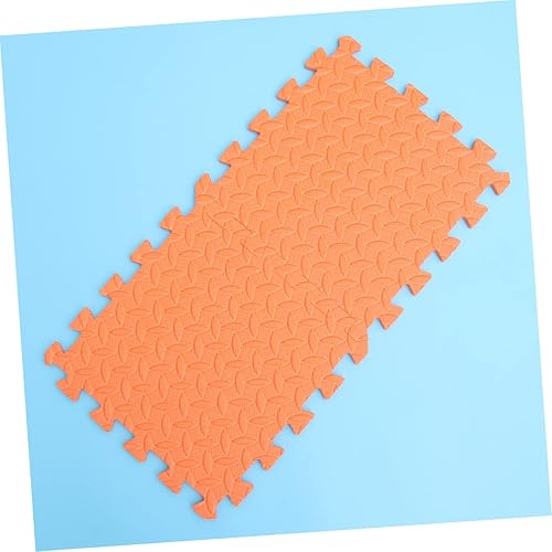Miniatura 3 de Kisangel Alfombra acolchada para niños, 6 unidades, azulejos de espuma, rompecabezas de piso, tapete extragrande, azulejos de Eva, tapete de