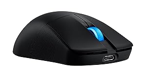 ASUS ROG Harpe Ace Mini Wireless Esports Gaming Mouse  Small Compact Design, Right-Handed, 49g Lightweight, Tri-Mode Connectivity, 36K DPI, up to 105Hr Battery, Pro-Approved, PC/Mac Support - Black