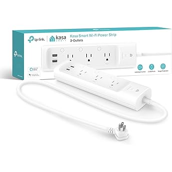 KMC 5-Outlet Smart WiFi Surge Protector Power Strip