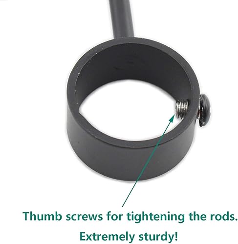 Miniatura 3 de Ganchos de acero inoxidable para barra de armario, ganchos resistentes para colgar ollas, sartenes, tazas, toallas, guantes de horno, ganchos de