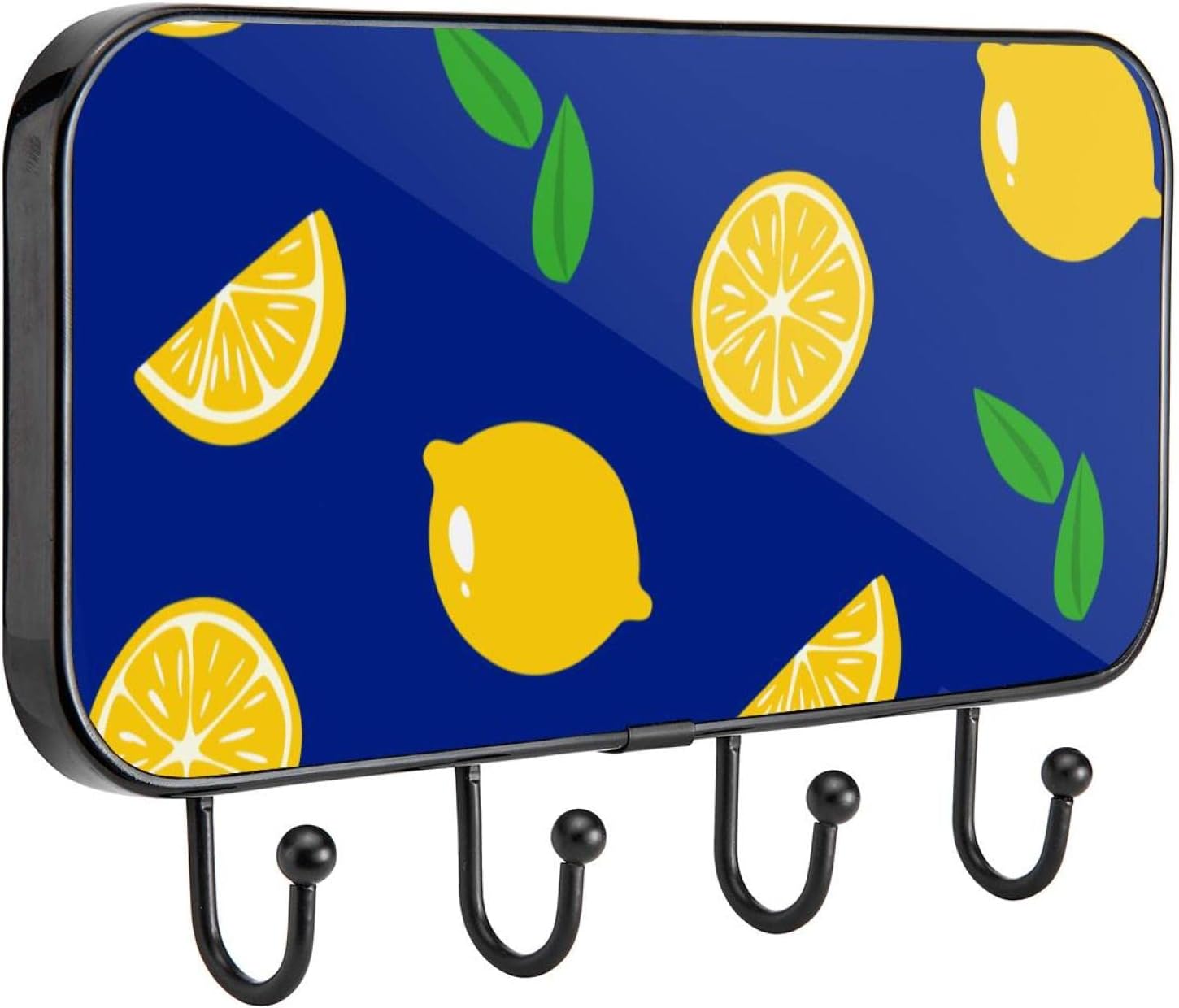 TBOUOBT Wall Mount Key Holder with 4 Hooks, Key Hanger for