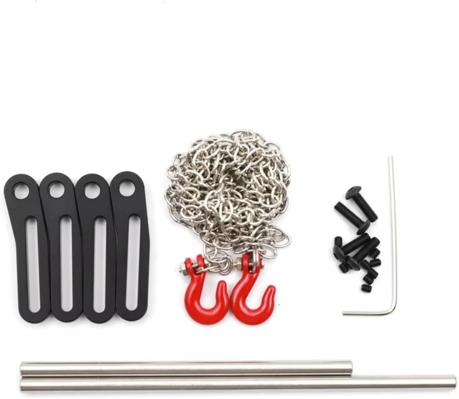 SCX10 1/10用Axial用TRX4 TRX4 RCクローラー カーパーツ アクセサリー アルミニウム合金 調節可能 バンパー