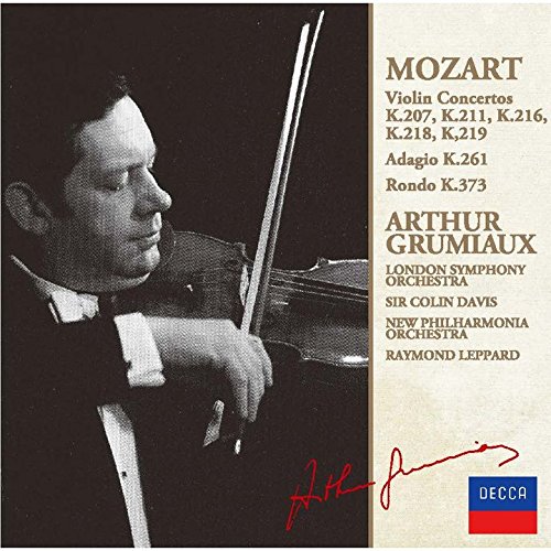 ESOTERIC SACD グリュミオー　モーツァルト　ヴァイオリン協奏曲 ヴァイオリン協奏曲第3番、第5番、協奏交響曲 グリュミオー