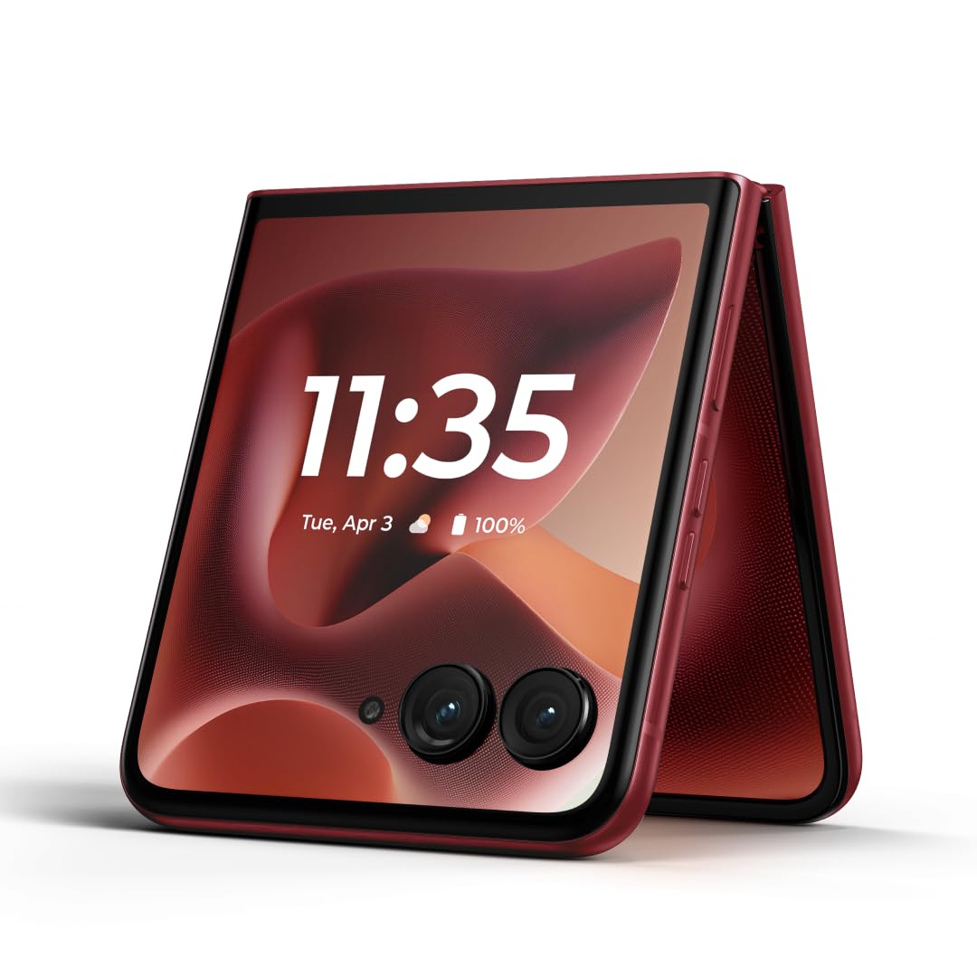 Motorola razr 60 Ultra (Pantone Rio Red, 16 GB RAM, 512 GB Storage