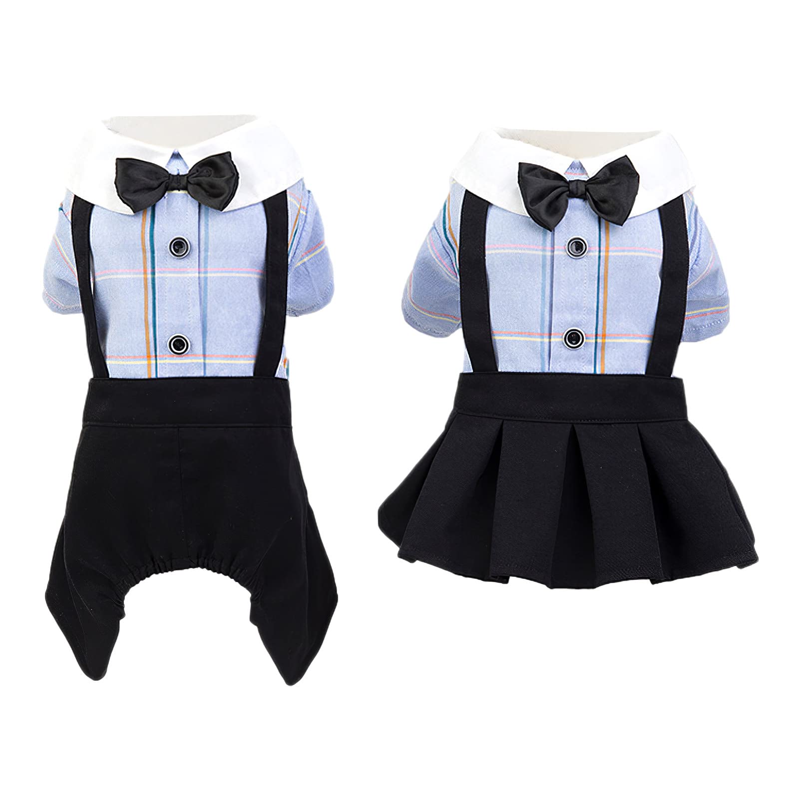 Salopette bleue pour chien anniversaire magique et souvenirs inoubliables en taille XL