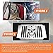 New Radiator Cover Guard Grill Grille Shrouds Cooler Protector Compatible With Honda Magna VF 750 VF750 1994-2004 (Skull)