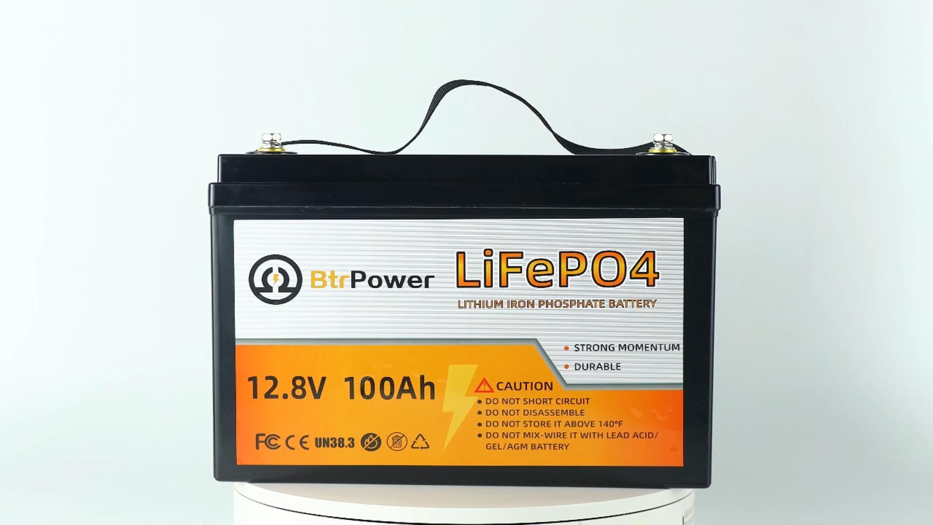 Amazon.com: 12V 100AH Lithium Battery,5000+ Deep Cycle
