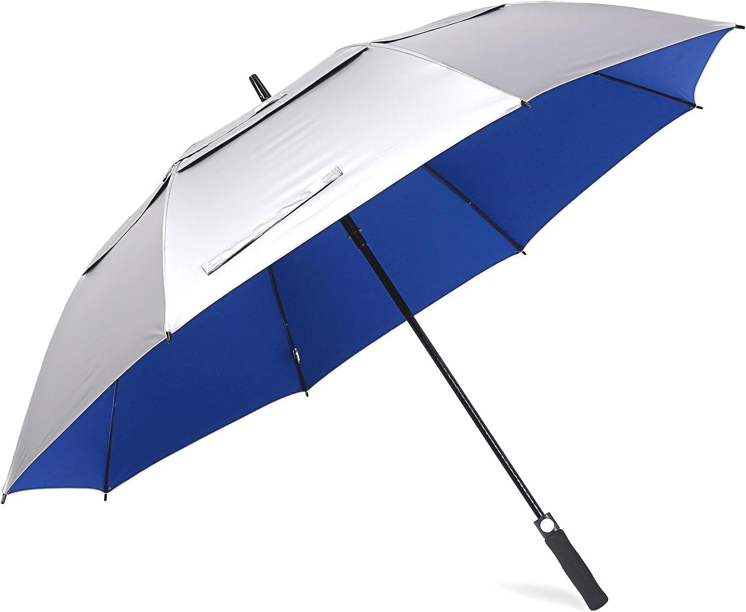 review Prospo 72 Inch Golf Umbrella Windproof Large Umbrella Navy Blue & 68 inch UV Protection Golf Umbrella Blue