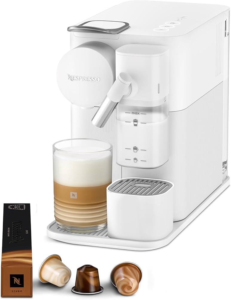 Nespresso Lattissima One Coffee Machine, White, F111-ME-WH-NE: Buy